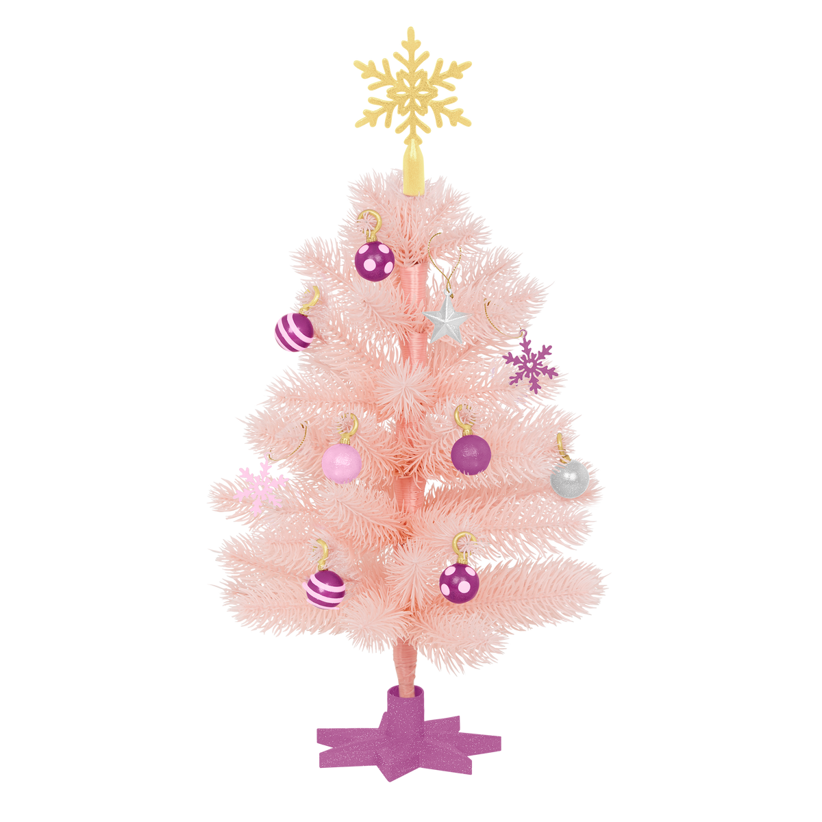 Snowflakes Sparkles Holiday Tree
