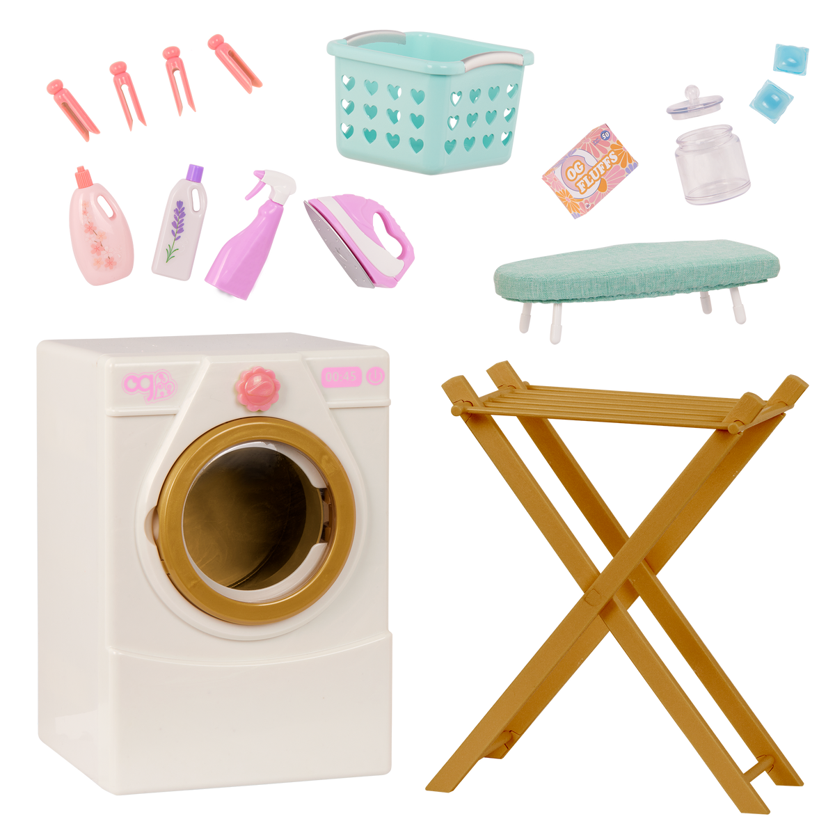 Doll Laundry Set