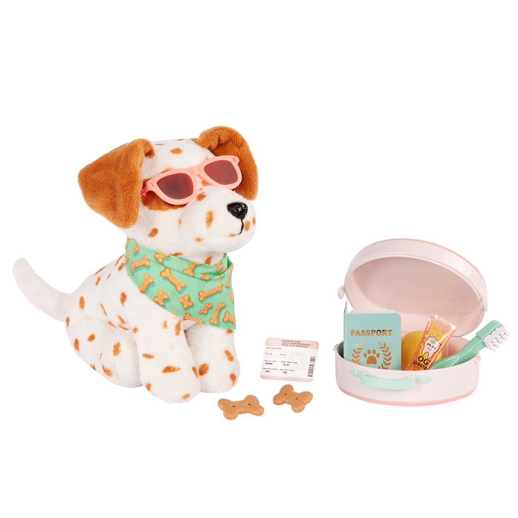 Vacay Pup-Posable Dalmatian