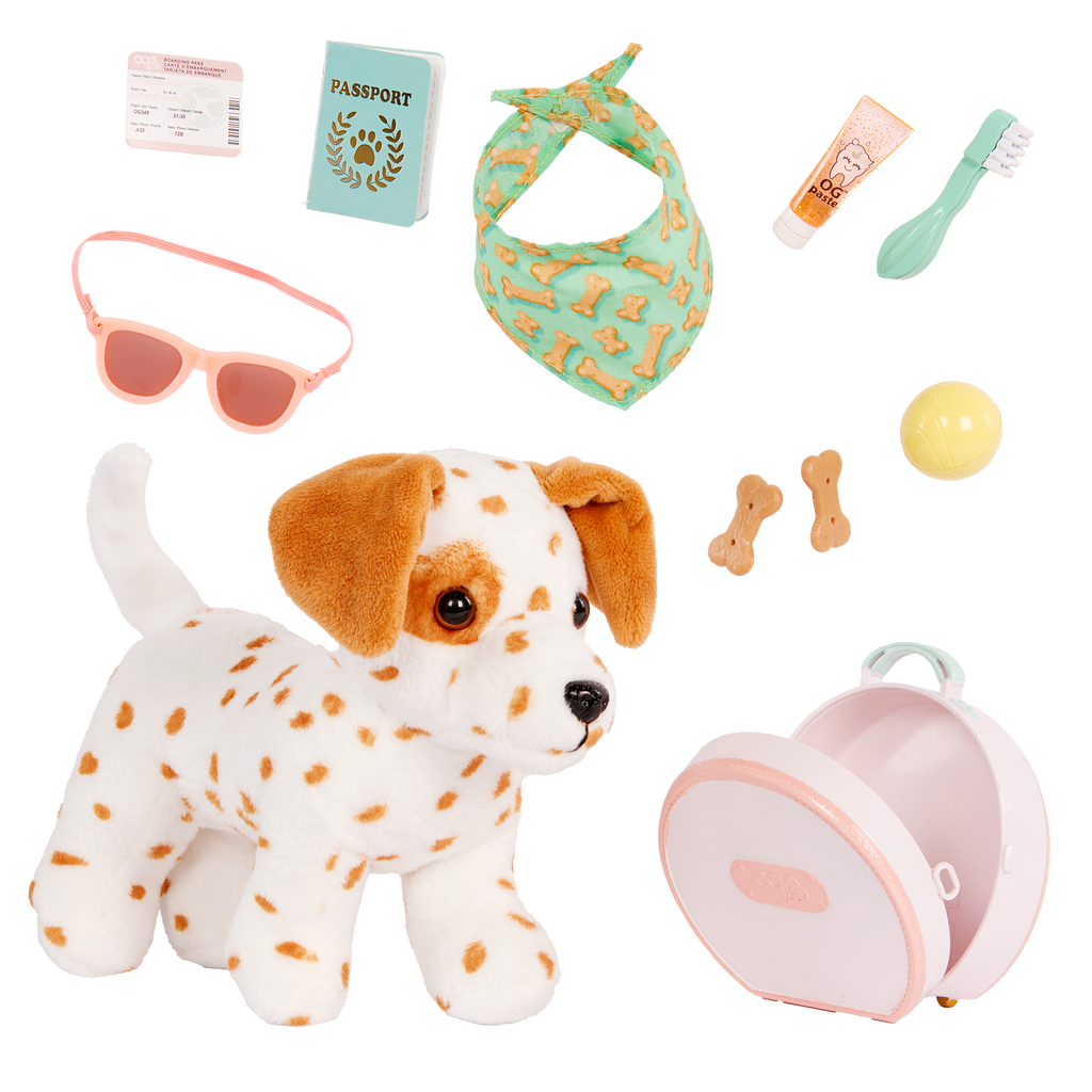 Vacay Pup-Posable Dalmatian